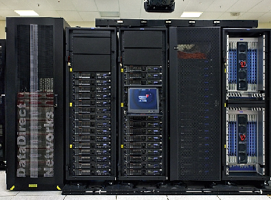  Magellan management and network control racks at NERSC