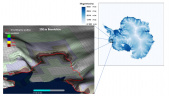 Visualizations from a new ice sheet model, BISICLES