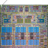 Photo of conventional server processor chip