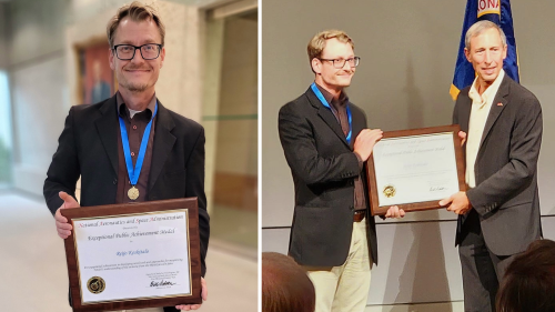 Berkeley Lab’s Reijo Keskitalo Awarded NASA Exceptional Public Achievement Medal