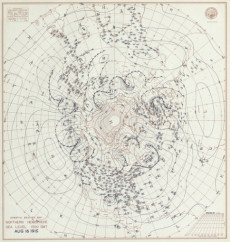 NOAA 1915 weather map