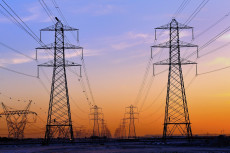 transmission lines sunset2