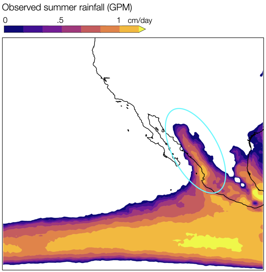 The North American Monsoon pattern can cause heavy rainfall in Mexico and the American Southwest in the late summer. New research using a more granular model shows that this monsoon is mechanically, rather than thermally, forced.