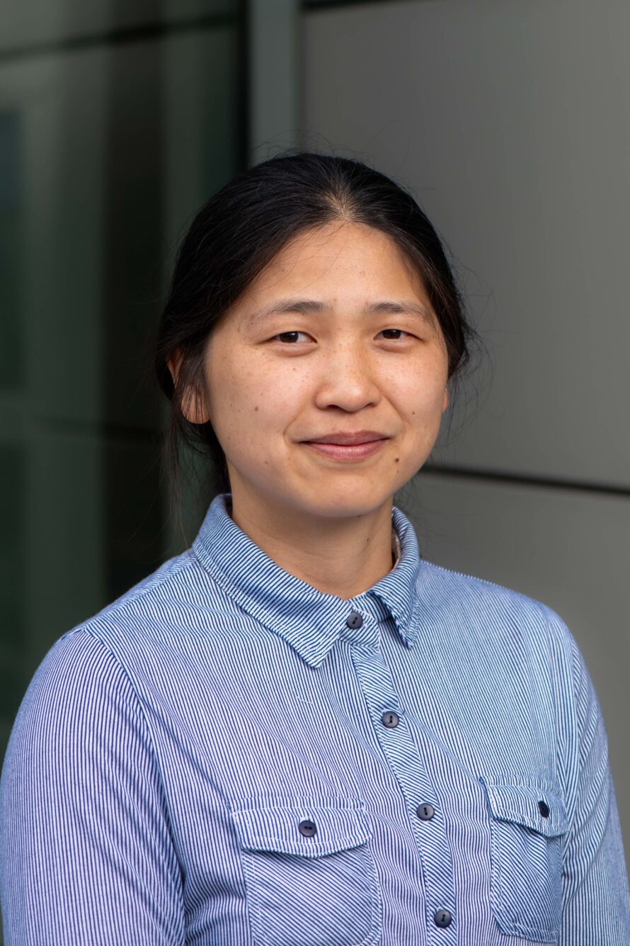 Erika Ye, Postdoctoral Researcher, Applied Mathematics & Computational Research, photographed at Lawrence Berkeley National Laboratory, 09/18/2023.