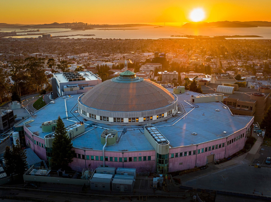 Berkeley Lab ALS at sunset