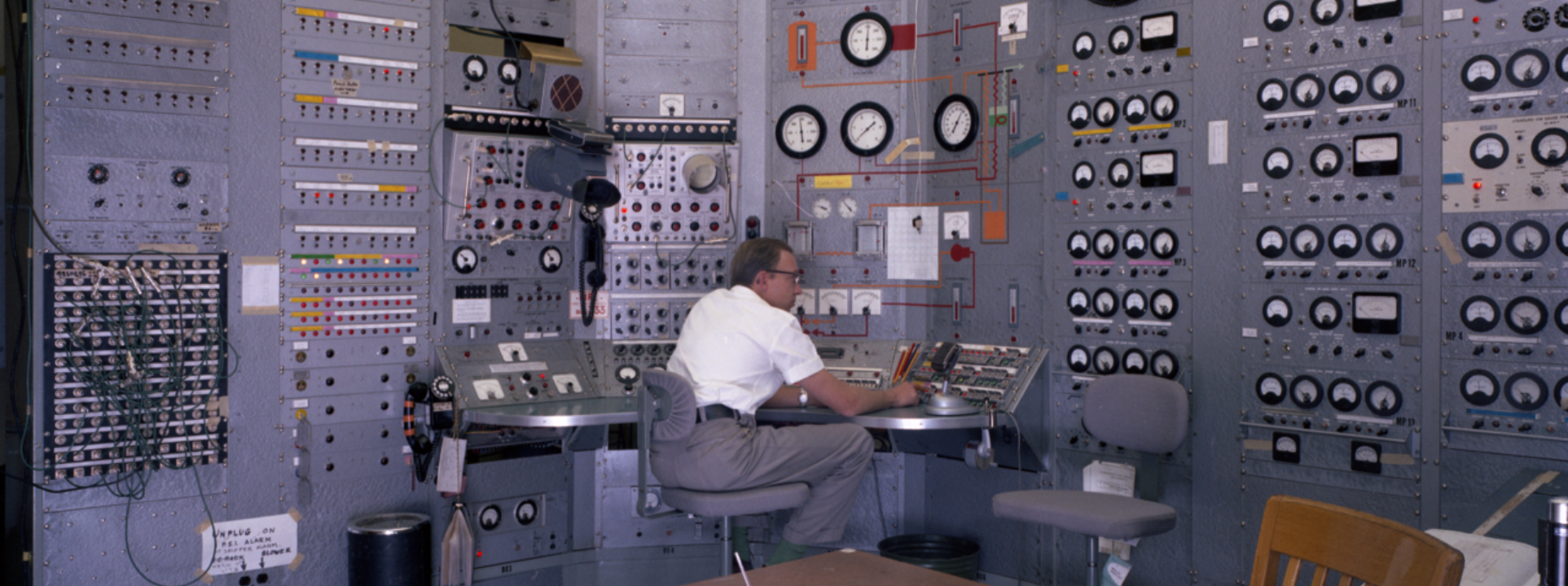 Bubble Chamber Control Room, 1958.