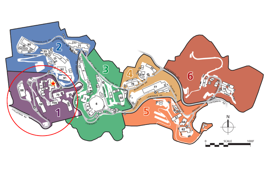 Lab safety map